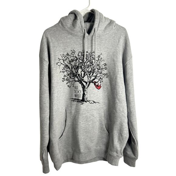 Taylor Swift All Too Well Hoodie Womens Size Large Gray Tree Scarf NWOT - Picture 1 of 4